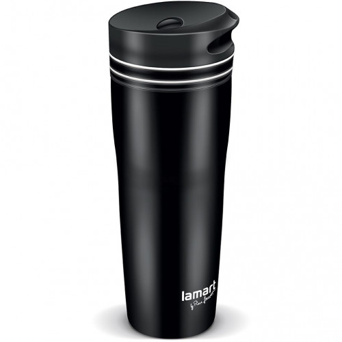 LAMART LT4049 Manq termosz, fekete-fehér, 360 ml 42002974