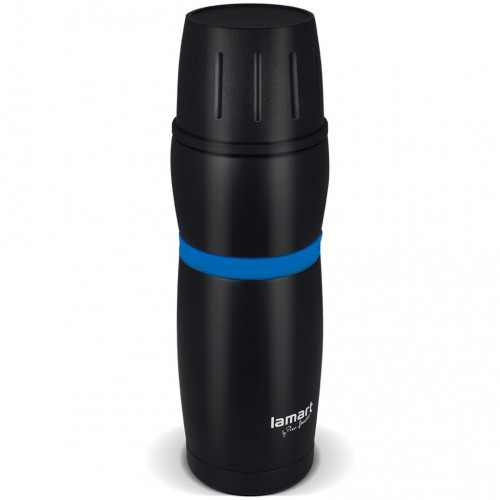 LAMART LT4053 Cup termosz, fekete-kék, 480 ml 42002978