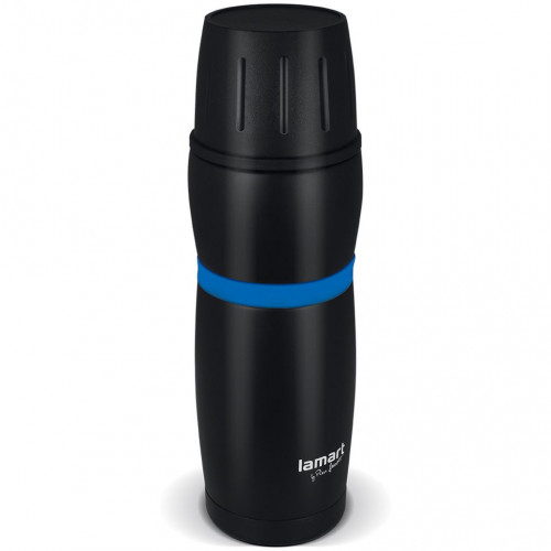 LAMART LT4053 Cup termosz, fekete-kék, 480 ml 42002978 LAMART LT4053 Cup termosz, fekete-kék, 480 ml 42002978