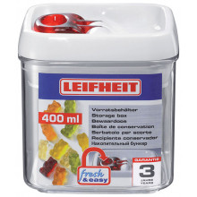 LEIFHEIT Fresh&Easy 400 ml szögletes tároló 31207