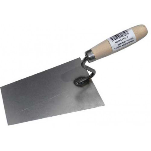 MAGG vakolókanál, 130 mm, acél/fa STSLFE130D