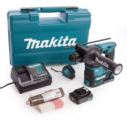 Makita HR166DWAE1 akkus fúrókalapács Li-ion (2x2,0Ah/12V)