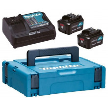 Makita 197641-2 Akku és töltő szett Li-ion CXT 12V 2xBL1041B + DC10SB + Makpac 1