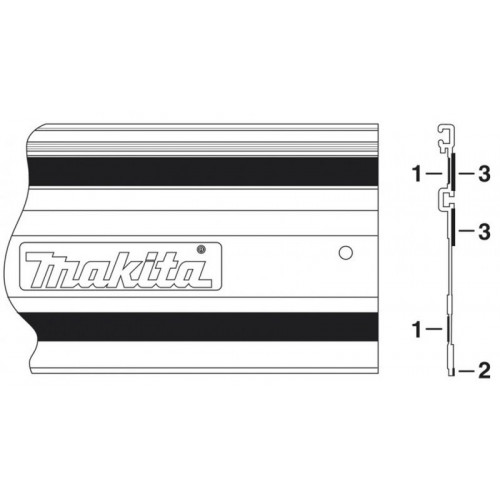 Makita 413101-9 Csúszószalag 1400 mm-es vezetősínhez