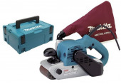 Makita 9403J Szalagcsiszoló. Csiszolószalag mérete: 100x610mm/ Teljesítmény: 1200W, Makpac