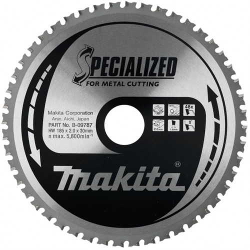 Makita B-33451 Specialized körfűrészlap, 185x30mm 48Z=old B-09787