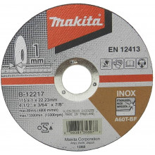 Makita B-12217 vágókorong inoxhoz 115x1x22mm