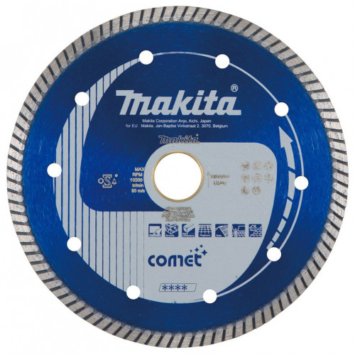 Makita B-13007 gyémánttárcsa Comet Turbo 150x22,23mm
