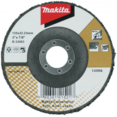 Makita B-28983 Tisztítótárcsa 125mm üveg/fekete