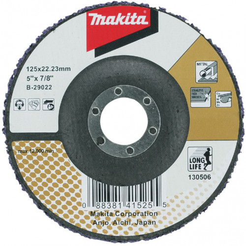 Makita B-29022 Tisztítótárcsa 125mm üveg/lila