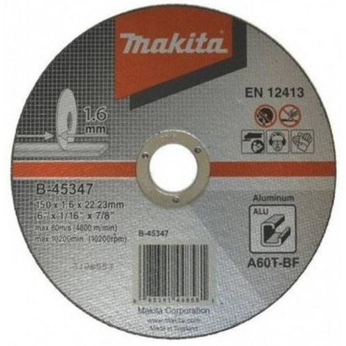 Makita B-45347 vágókorong aluminiumhoz 150x1,6x22mm
