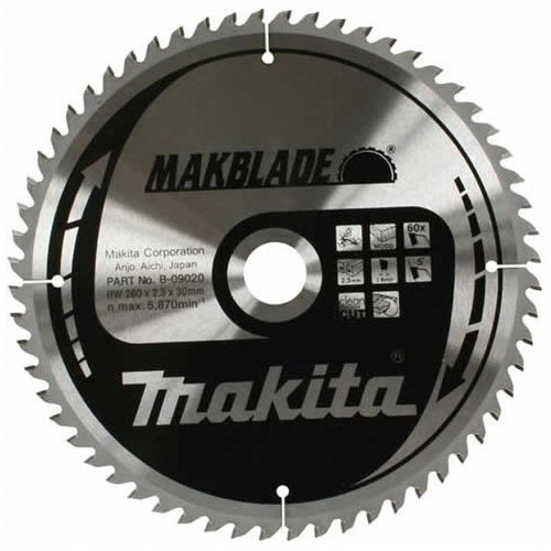 Makita B-46187 Körfűrészlap 315x30x48mm STOP
