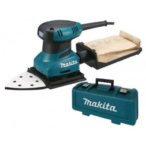 Makita BO4565K Rezgőcsiszoló 112x190mm, 200W, koffer