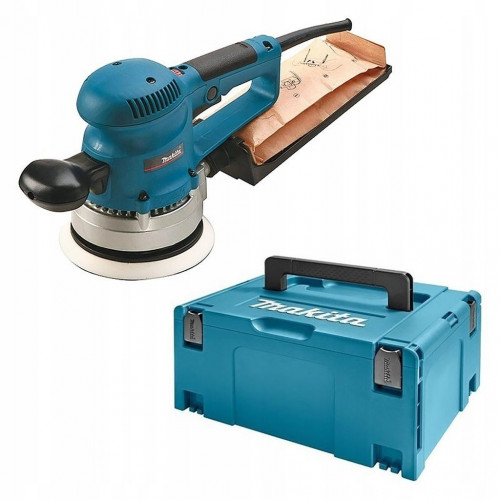 Makita BO6030JX Excentercsiszoló 310W/150mm, Makpac