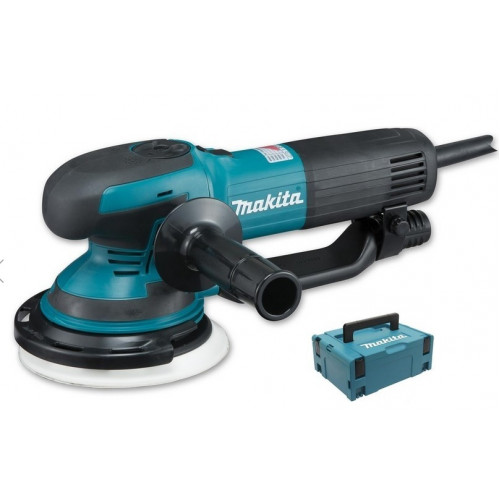 Makita BO6050J Excentercsiszoló (750W/150mm) Makpac HASZNÁLT, SZERVIZELT Makita BO6050J Excentercsiszoló (750W/150mm) Makpac HASZNÁLT, SZERVIZELT