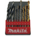 Makita D-08660 fa-fém-kőzetfúró készlet 9 db-os