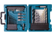 Makita D-36980 Fúró-és csavarbehajtó bitkészlet, 34 db