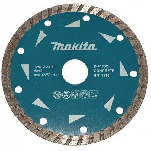 Makita D-41632 gyémánttárcsa turbo long-life 125x22,23mm