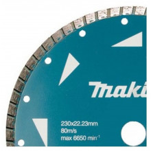 Makita D-61173-10 Turbó gyémánttárcsa 230x22,23mm, 10 darab