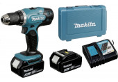 Makita DDF453RFE Akkus fúró-csavarbehajtó Li-ion LXT (2x3,0Ah/18V) koffer