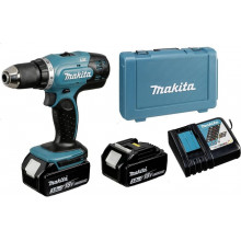 Makita DDF453RFE Akkus fúró-csavarbehajtó Li-ion LXT (2x3,0Ah/18V) koffer