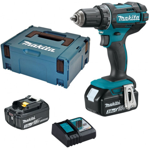 Makita DDF482RFJ Akkus fúró-csavarozó Li-ion LXT (2x3,0Ah/18V) Makpac 2