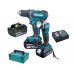 Makita DDF482RFJ1 Akkus Fúró-csavarbehajtó + lámpa 3x akku Li-ion 18V / 3,0 Ah, Makpac 2