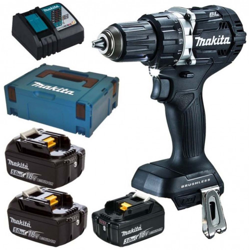 Makita DDF484BJX1 Akkus fúró-csavarbehajtó LI-ion LXT (2x5.0Ah+1x3.0Ah/18V) Makpac 2