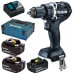 Makita DDF484BJX1 Akkus fúró-csavarbehajtó 2x Li-ion (18V/2x5.0Ah+1x3.0Ah), Makpac 2