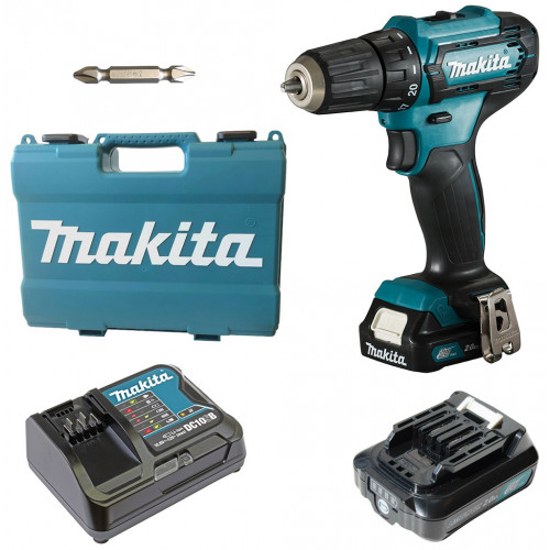 Makita DF333DSAE Akkus fúró-csavarbehajtó Li-ion CXT (12V/2x2,0 Ah) koffer