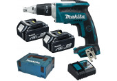 MAKITA DFS452RTJ Akkus csavarbehajtó Li-ion LXT (2x 5,0Ah/18V), Makpac