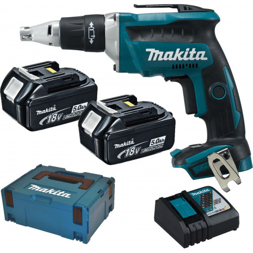 MAKITA DFS452RTJ Akkus csavarbehajtó Li-ion LXT (2x 5,0Ah/18V), Makpac