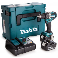 Makita HP484RTJ Akkus ütvefúró-csavarbehajtó Li-ion LXT (18V/2x5,0Ah) Makpac