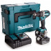 Makita HP484RTJ Akkus szénkefementes ütvefúró-csavarbehajtó Li-ion (18V/2x5,0 Ah) Makpac