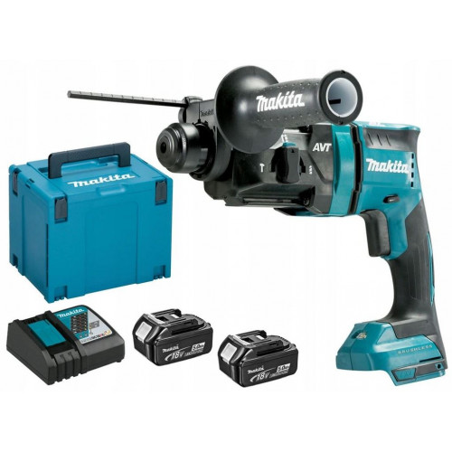 Makita DHR182RTJ Akkus SDS-Plus fúró-vésőkalapács Li-ion LXT (2x5,0Ah/18V) Makpac