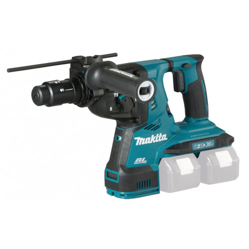 Makita DHR281Z Akkus Kombinált kalapács SDS-Plus Li-ion LXT 2x18V, akku és töltő nélkül