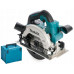 Makita DHS660ZJ akkumulátoros körfűrész Li-ion LXT 18V, Makpac 4 (akku és töltő nélkül)