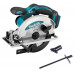 Makita DSS610Z Akkus körfűrész (18V/165mm) (Akku és töltő nélkül)