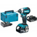 Makita DTD153RTJ Akkus ütvecsavarozó 1/4" Li-ion (2x5,0Ah/18V/170Nm) Makpac 2