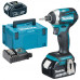 Makita DTD154RTJ Akkus ütvecsavarozó 1/4" Li-ion LXT (2x18V/5,0Ah) Makpac