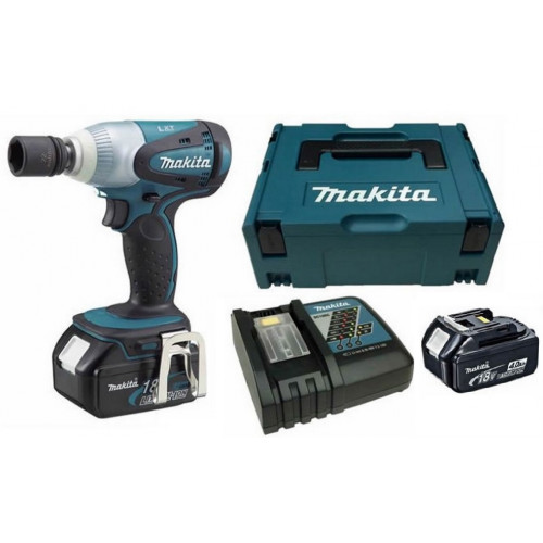 Makita DTW251RMJ akkus ütvecsavarbehajtó 1/2" Li -ion 18V/4,0Ah, Makpac