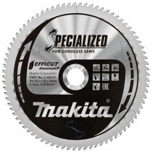 Makita E-06317 Efficut TCT körfűrészlap, 260x30mm 81Z