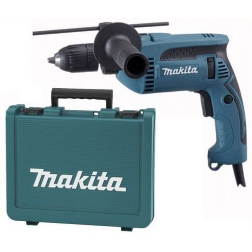 Makita HP1641K ütvefúrógép 1,5-13mm, 680W, kofferben