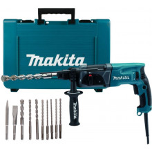 Makita HR2470X16 SDS-Plus Fúró-vésőkalapács( 780W/2,4J)+D-46361