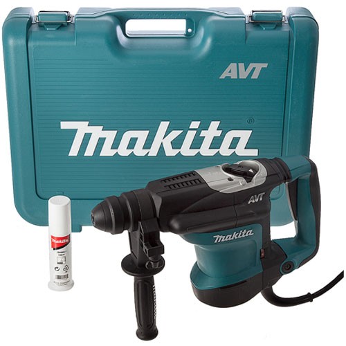 Makita HR3210C Fúró-vésőkalapács SDS-Plus AVT (850W/5,0J) koffer