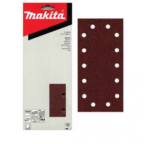 Makita P-43072 Rezgőcsiszoló papír, 115 x 229 mm, K150, 10 db