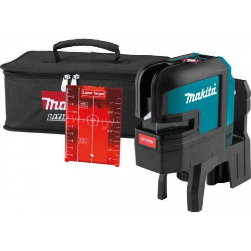 Makita SK106DZ Akkus pont és keresztlézer Li-ion CXT 10,8/12V, akku és töltő nélkül