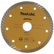 Makita A-84159 gyémánt turbo vágótárcsa, 125 x 20 mm