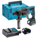Makita DHR202RTJ Akkus fúró-vésőkalapács Li-ion LXT (2x5,0Ah/18V) Makpac