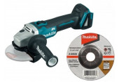 Makita DGA504 akkus sarokcsiszoló 125 mm, Li-ion 18V, akku és töltő nélkül